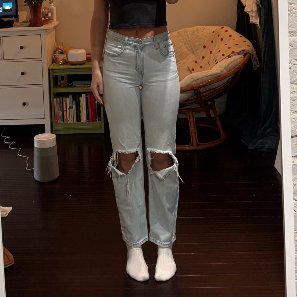 Levi's Light Wash Low Rise Jeans